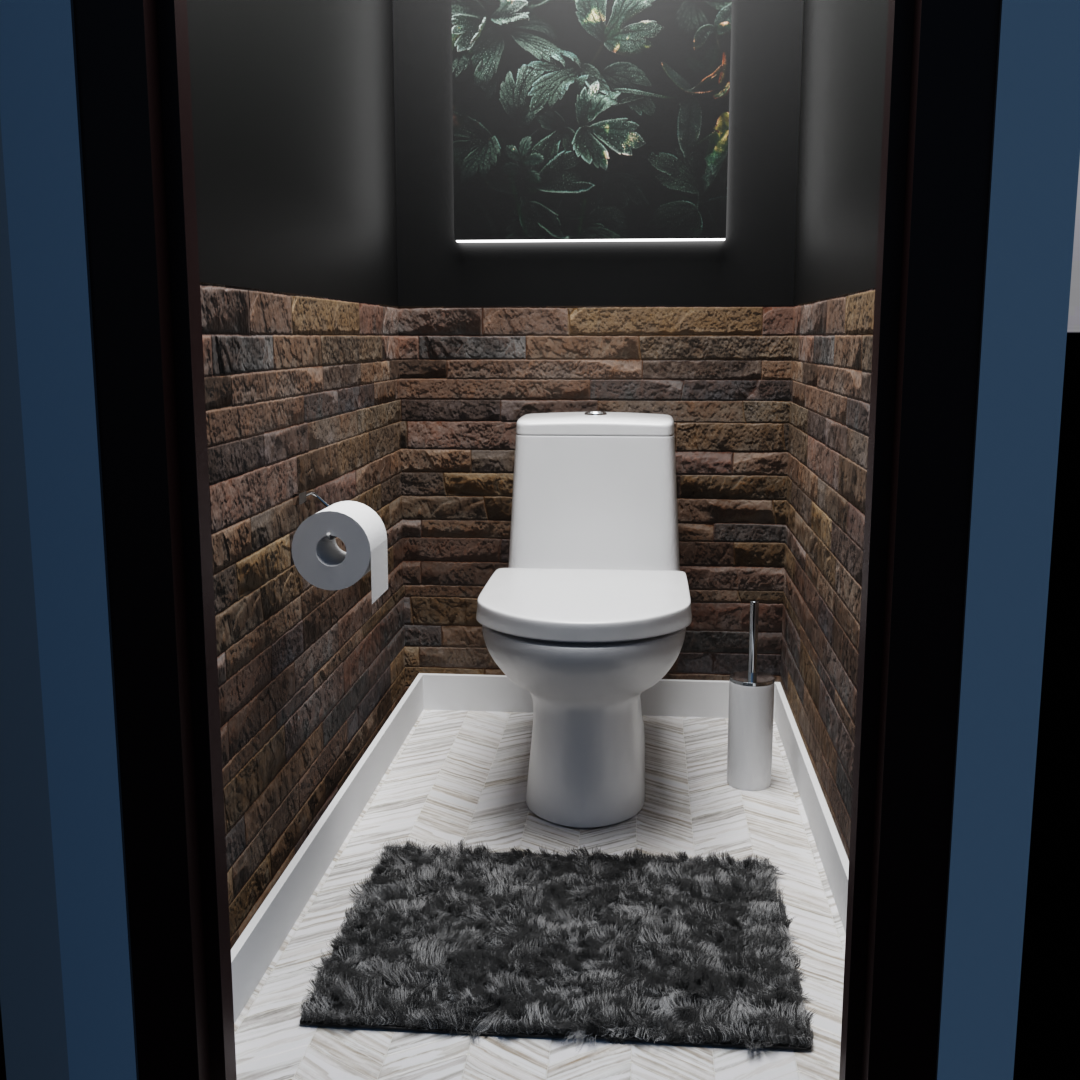 Bathroom interior design preview image 1